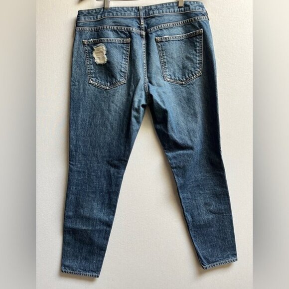 Koral relaxed skinny distressed denim jeans Sz 31 - Picture 2 of 13
